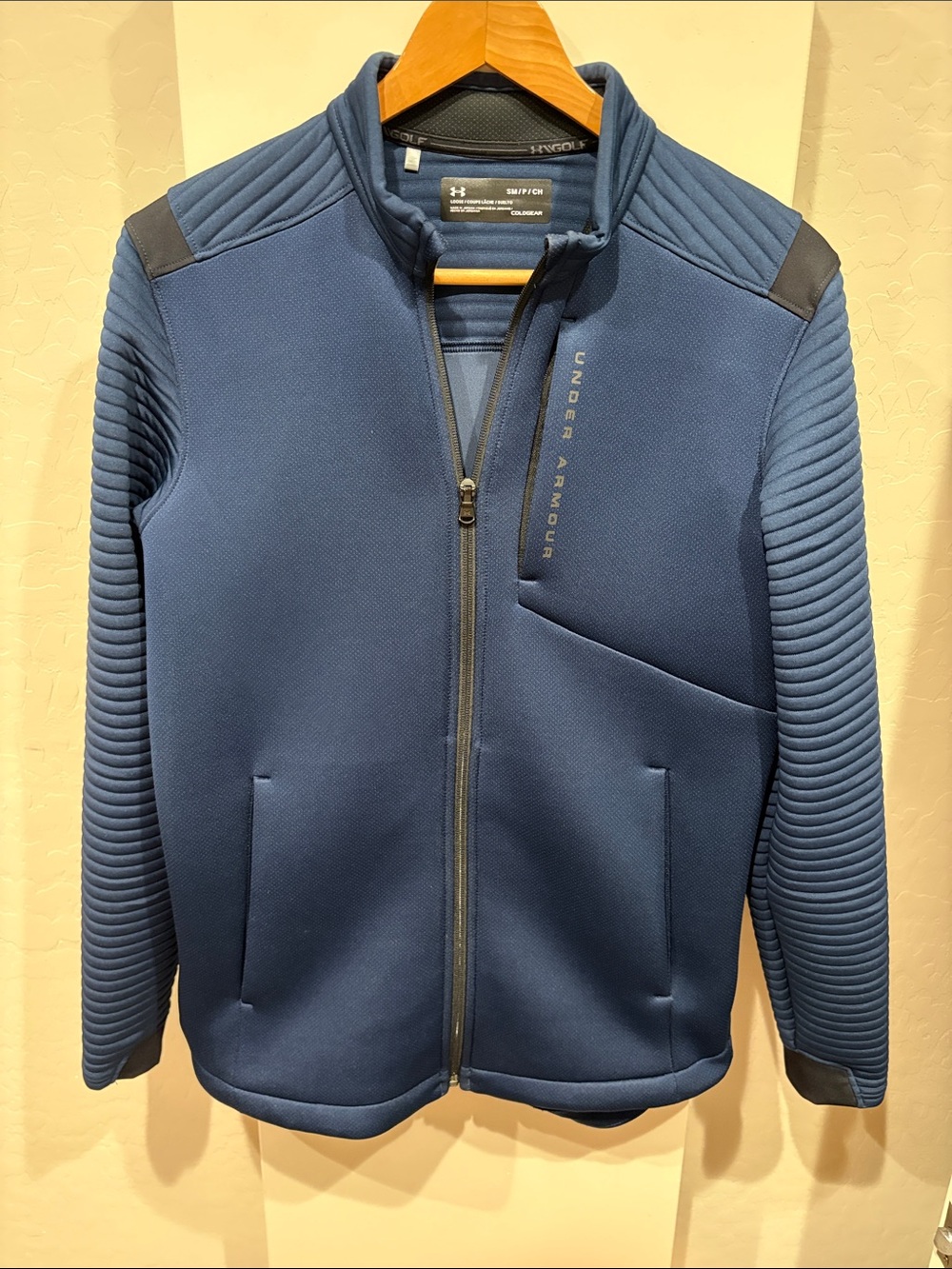 Under Armour Men’s Navy Performance Full-Zip Jacket